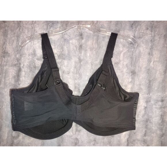 Elomi Molly Nursing Bra Size 40K Black Maternity EL4542BLK Plus Size Lingerie - Picture 2 of 6